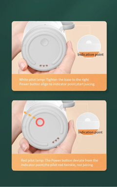 Imagem do Mini Liquidificador Portátil, 350ml, 350ml, Smoothies 1400mAh, SUCO FRESCO
