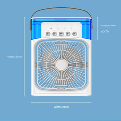 Imagem do Ventilador portátil para Escritório com Umidificador de Ar