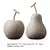 Frutas decorativas em cerâmica - Lovely Ideas Store