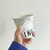 Imagem do 6.7oz estilo coreano copos e canecas caneca de café cerâmica branca nórdica r