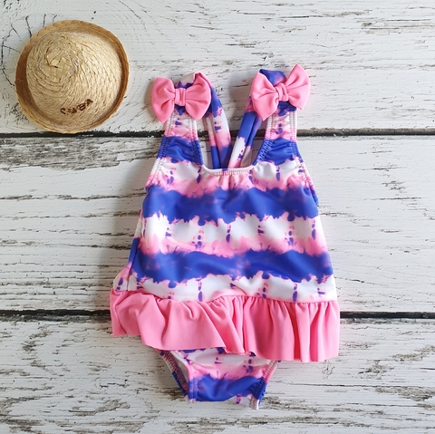 Malla SELVA BABY batic violeta talle 1 (3-6 meses)