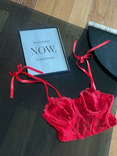 Corset Chloe Red - tienda online