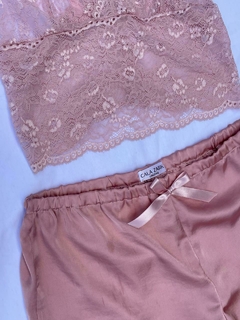 Pijama Carola Rosa - tienda online