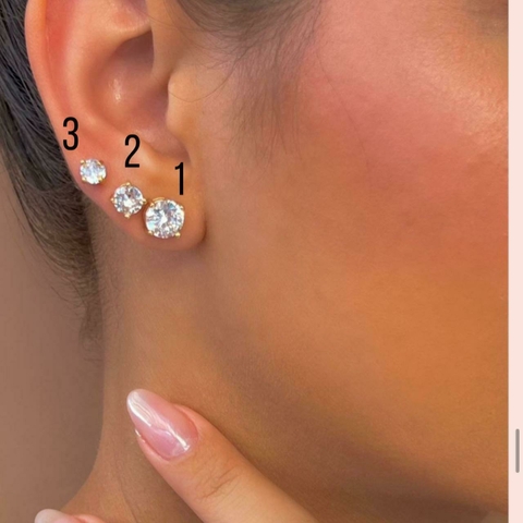 Brinco trio ponto de luz