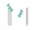 Brinco pedras verdes com franja - comprar online