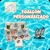 Toallon escudo y nombre personalizado