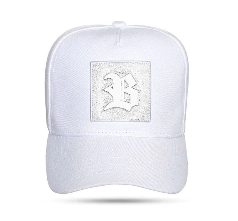 Boné Snapback Blck Branco Spott Metal