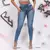 Calça Jeans Skinny Cintura Alta Feminina na internet