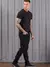 Imagem do Calça Masculina Preta Skinny Modelo Básico Casual Linha Premium