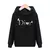 Hoodies casuais femininos, moletom vintage feminino, pulôveres na moda, Harajuk - loja online