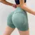 Imagem do Shorts de ioga sem costura para mulheres, leggings de ginástica, calças justas