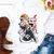 Imagem do Camiseta japonesa do anime Harajuku para mulheres, Bleach Kurosaki Ichigo Manga