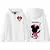 Imagem do Mulheres Disney Pato Donald Pato Margarida Hoodie, moletom com capuz, Hoodie dos