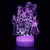 Imagem do One Piece Anime Night Lights, Zoro Luffy Nami Action Figure, 3D LED Cor Mudar Br