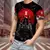 Camiseta de manga curta de Samurai japonês vintage masculina, roupas extragrand na internet