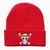 Novo uma peça gorros feminino outono quente inverno chapéu anime luffy cosplay - loja online