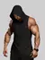 Imagem do Conjunto confortável de bancada masculino casual, camisas de colete sólido, ro