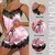 Conjunto de pijama sem mangas com decote em v feminino, suspensão sexy, shorts
