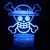One Piece Anime Night Lights, Zoro Luffy Nami Action Figure, 3D LED Cor Mudar Br - comprar online