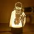 Naruto Anime Action Figures Night Light para Crianças, Boruto, Itachi, Akatsuki