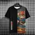 Imagem do Gato Samurai Japonês, masculino e feminino, camiseta estampada em 3D, moda casu