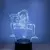 One Piece Anime Night Lights, Zoro Luffy Nami Action Figure, 3D LED Cor Mudar Br - DAPPER