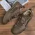 Imagem do Sapatos masculinos de couro casual, tênis masculino, tênis de plataforma preto