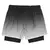 2 em 1 shorts de corrida para homens, shorts esportivos, passeio, dupla camada, na internet