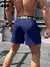Calções Esportivas de Verão Masculino, Fitness Três Pontos, Treinamento, Rap na internet