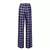 Pijama xadrez de Natal feminino, calças largas, moda casual, roupas de moda, ou - DAPPER