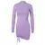 Elegante vestido plissado de renda, monocromático, slim fit, festa bodycon, min na internet