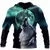 Capuz de manga comprida masculino, moletom com capuz, impressão 3D, bolso front - DAPPER