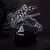 Anime LED Night Light para Decoração do Quarto, Kimetsu No Yaiba, Nezuko, Kama