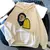 Cartoon Coraline Impresso Hoodies para homens e mulheres, moletons com capuz, pu