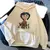 Cartoon Coraline Impresso Hoodies para homens e mulheres, moletons com capuz, pu - DAPPER