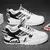 Sapatilhas de skate de couro masculino, sapatos casuais, esportes de corrida ao - loja online