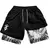 Calça curta anime de cintura alta masculina, extragrande, respirável, ginásio - comprar online