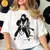 Camisetas Nana Anime femininas, camiseta feminina em quadrinhos, roupas de verã - DAPPER
