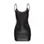Mini vestido sexy sem costas de couro falso, Vestido curto de festa do clube, Ol - comprar online