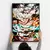 Anime Olho Art Print Poster, Tela Abstrata, Pintura Interior, Gamer, Quarto Infa