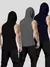 Conjunto confortável de bancada masculino casual, camisas de colete sólido, ro - loja online