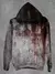 Carta sangrenta impressa Hoodie masculino, moletom casual, engraçado, Dia das B