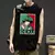 Camiseta sem mangas sem mangas masculina Boku No Hero Academia, Anime Streetwear