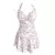 Flor impressão One Piece Sling Sexy Swimsuit, Monokini Senhoras, Hot Spring Swi - loja online