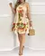 Mini vestido curto sem mangas sem costas para mulheres, pescoço solto, vestido