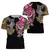 Camiseta de manga curta de Samurai japonês vintage masculina, roupas extragrand - loja online