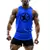 Imagem do Camisa de corrida com estampa de caveira masculina, ginásio Y2K, colete esporti