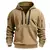Conjunto de capuz com zíper múltiplo masculino, casaco solto, pulôver esporti - comprar online