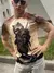 Gato Samurai Japonês, masculino e feminino, camiseta estampada em 3D, moda casu - DAPPER