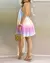 Mini vestido curto sem mangas sem costas para mulheres, pescoço solto, vestido - loja online